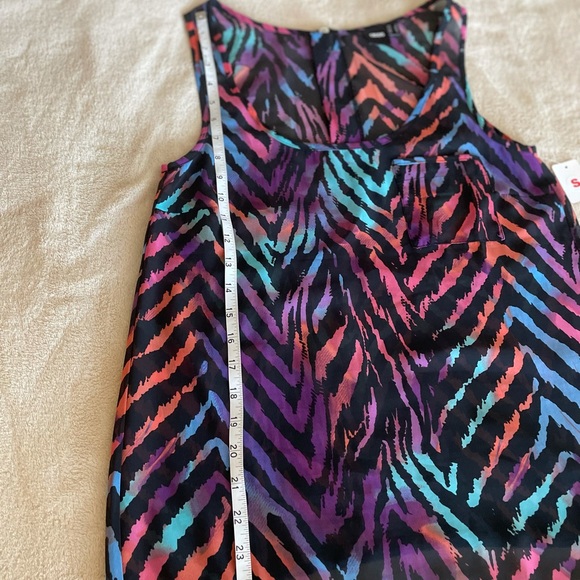 ASOS Animal Print Sleeveless Top - Size S - Picture 7 of 8